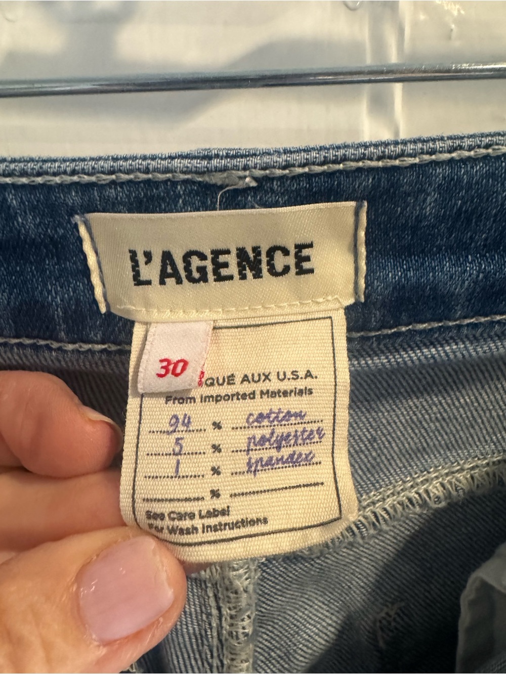 L'AGENCE Women's Boot Cut Jeans - Light Blue Denim